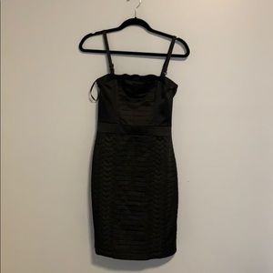 H&M size 6 Little Black satin Dress
